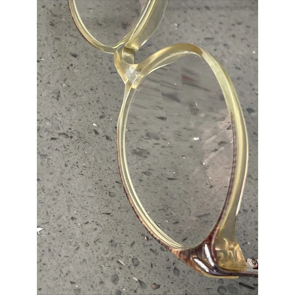 Bella Italia eyeglass frames ONLY 216 SKY 52-17-135 Full rim oval vintage
